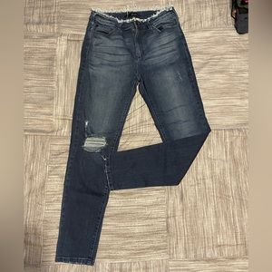 KanCan, Kiri distressed skinny Jean, waist31 or sz12